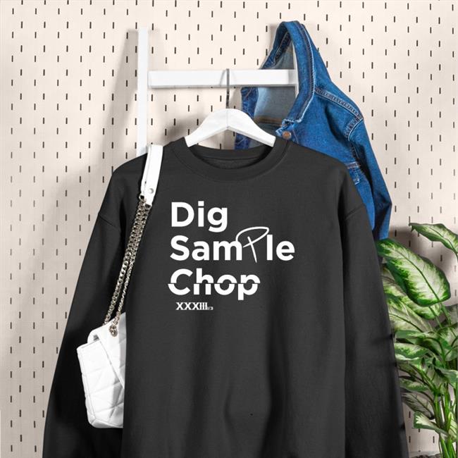 Dig Sample Chop Hoodie Dj Premier