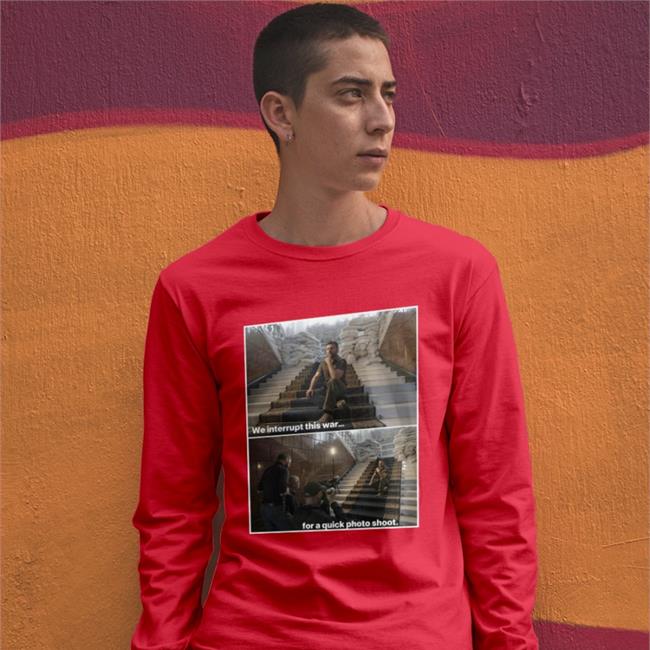 Zelenskyy Seeks Peace Despite Atrocities We Interrupt This War For A Quick Photo Shoot Shirt