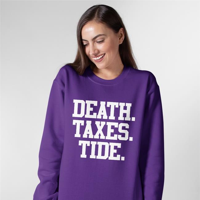 Death Taxes Tide Tee Shirts