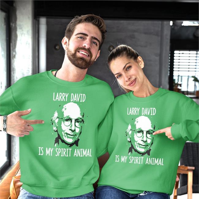 Curb Your Enthusiasm Larry David Is My Spirit Animal Shirts