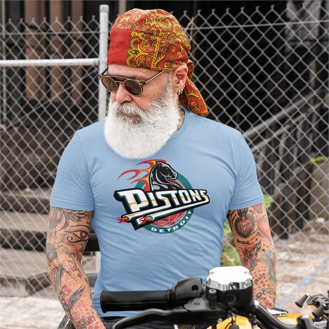 Detroit Pistons Logo New Shirt New Profile Pic