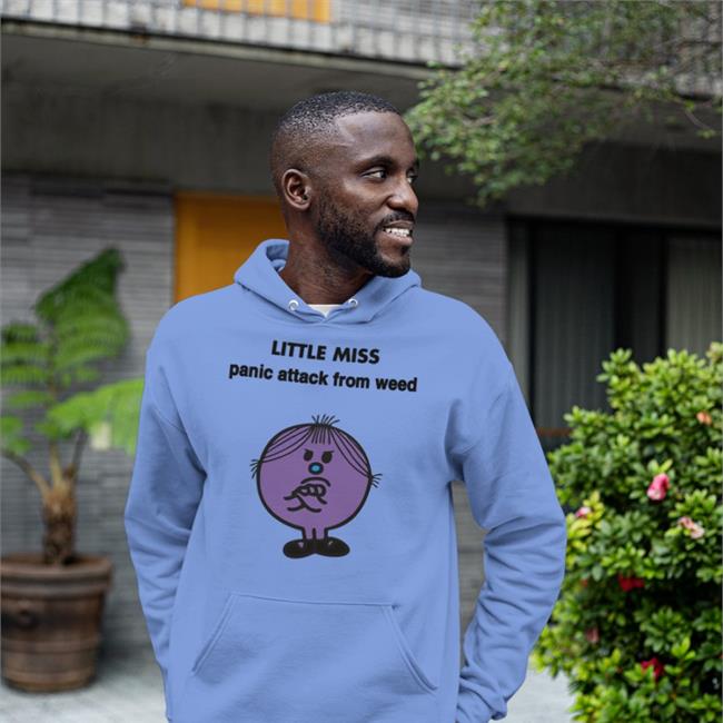 Little Miss Panic Attack From Weed Empty Rico Shirt
