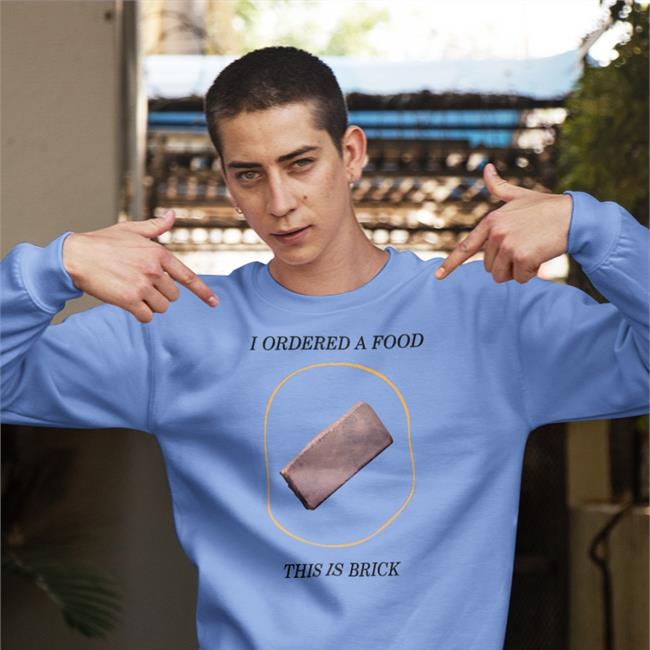 I Ordered A Food This Is Brick T Shirt Ian Runkle