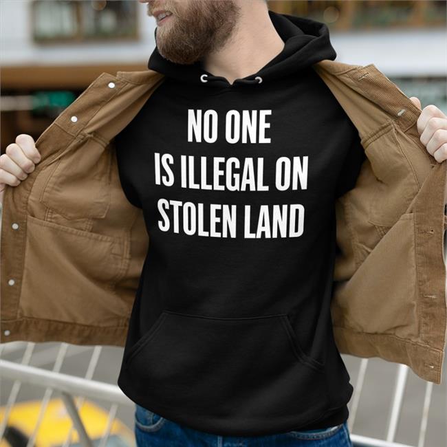 Duunnoohh No One Is Illegal On Stolen Land Fuck I.C.E Ghetto Rodeo Tees Doknowsworld