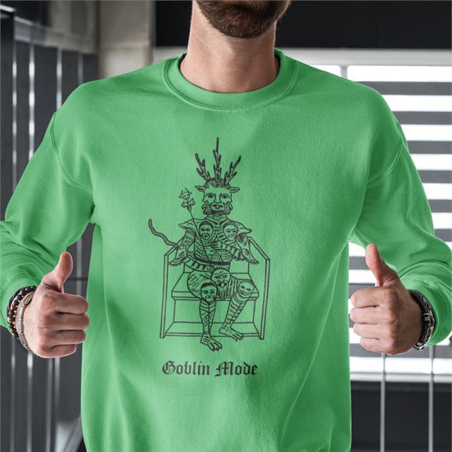 Thegoodshirts Merch Goblin Mode Hoodie Good Shirts