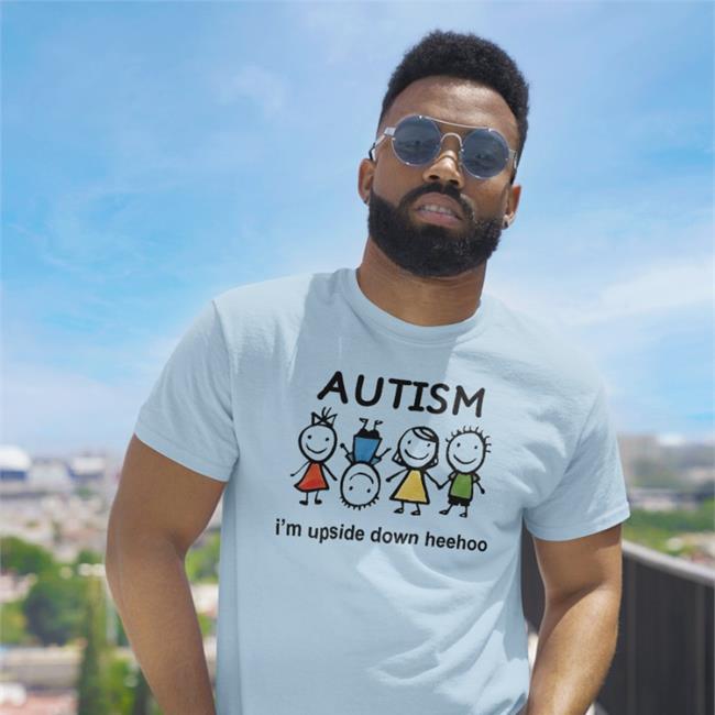Lahah Chuugagotoku Autism I'm Upside Down Heehoo Shirt White Lahah Chuugagotoku Autism I'm Upside Down Heehoo Hoodie