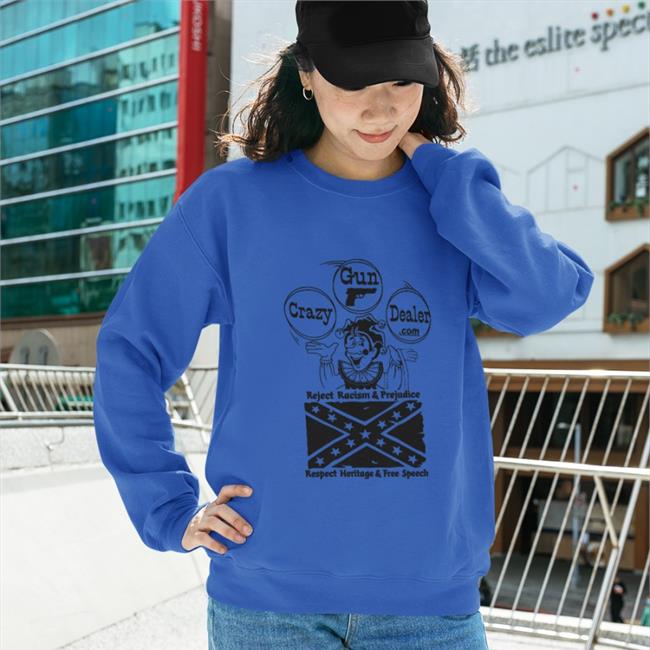 Reject Racism And Prejudice Respect Heritage And Frees Speech Sweatshirt