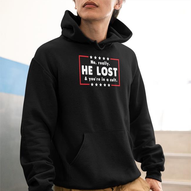 Mr. Q Of Maine No Really He Lost You're In A Cult Shirt