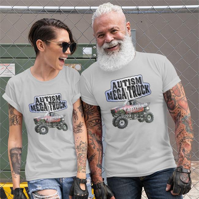 Kelvinwaterson Autism Mega Truck T Shirt