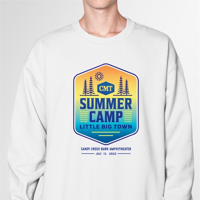 Little Big Town Cmt Summer Camp Little Big Town Sandy Creek Barn Amphitheater New Shirt