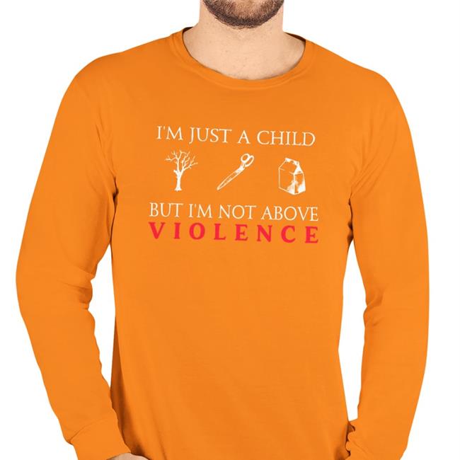 Freezer Bride Merch I'm Just A Child But I'm Not Above Violence Hoodie Ethel Cain