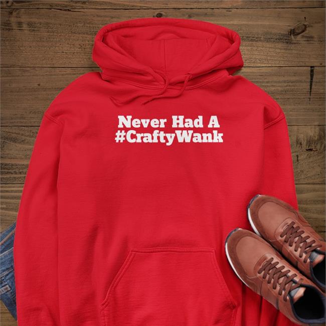 Peter Never Had A Crafty Wank Shirt Red