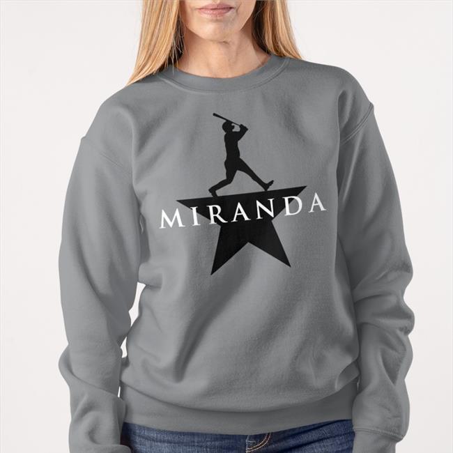 Jose Miranda Star Sweatshirt Gold Jose Miranda Star Shirts