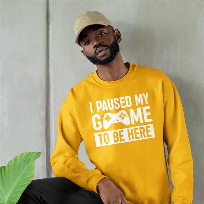 Brandon I Paused My Game To Be Here Hoodie