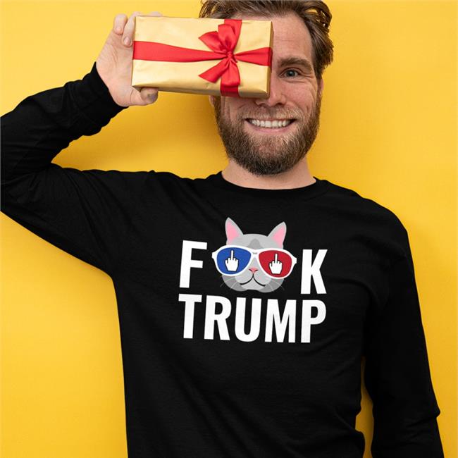 Anti Donald Trump Mary Claire Fuck Trump Cat Shirt