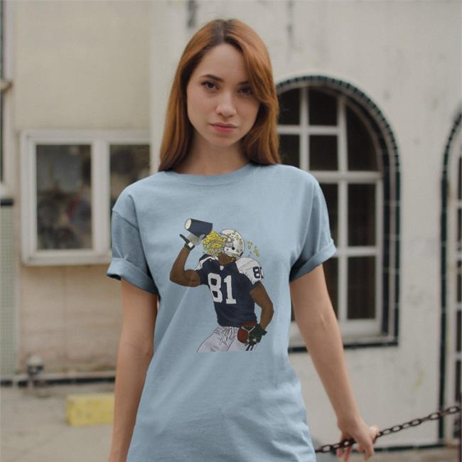 Terrell Owens Popcorn Tee Shirt Dallas Cowboys