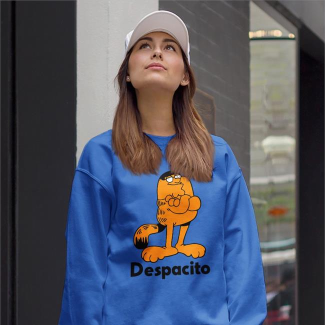 Kaos Lengan Panjang Despacito Garfield Shirt