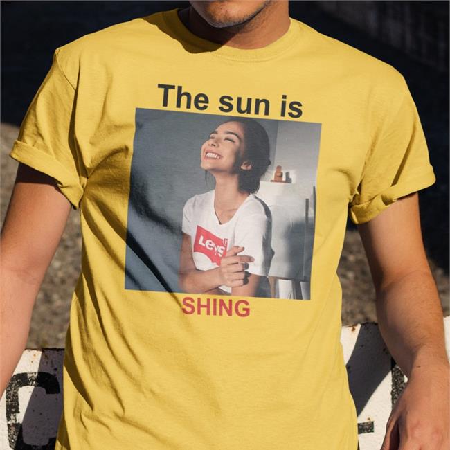 The Sun Is Shing T Shirt Poorly Translated Shirts