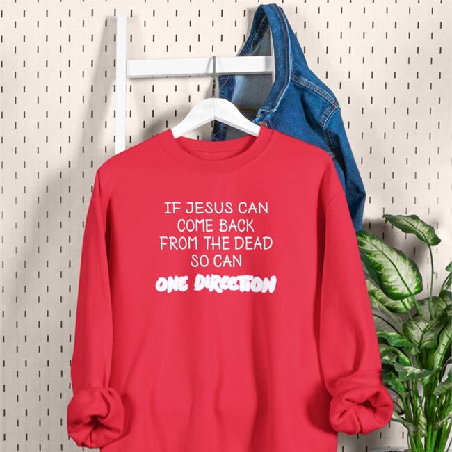 If Jesus Can Come Back From The Dead So Can One Direction Tee Shirt