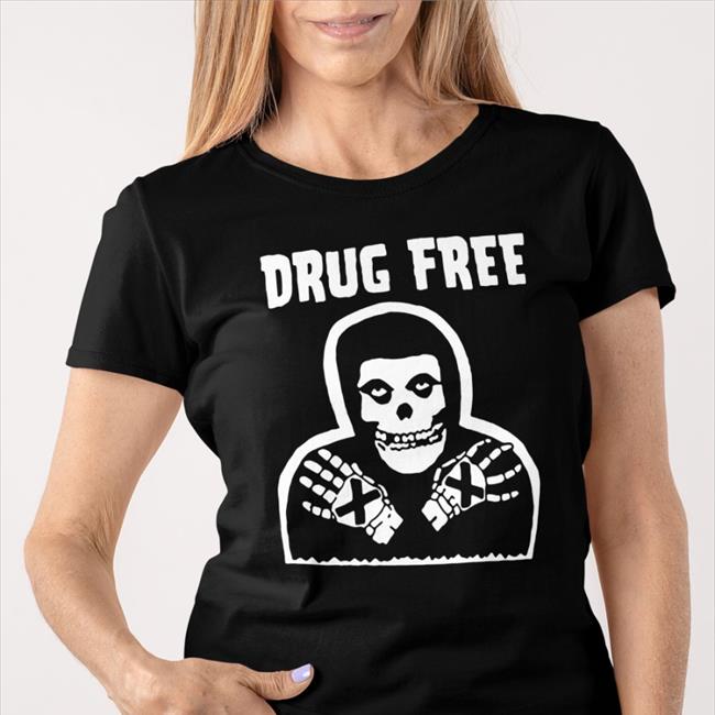 Drug Free Shirt Vintage Puroresu