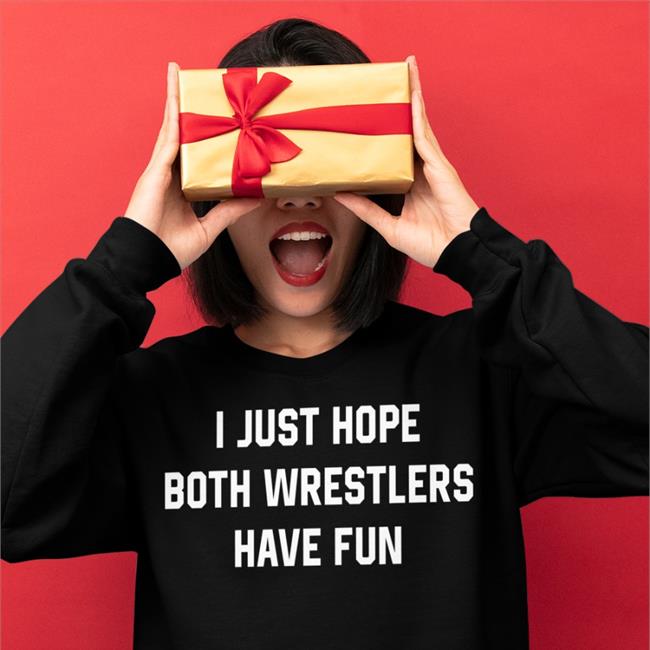 Angie I Just Hope Both Wrestlers Have Fun Shirt Twilight Palms