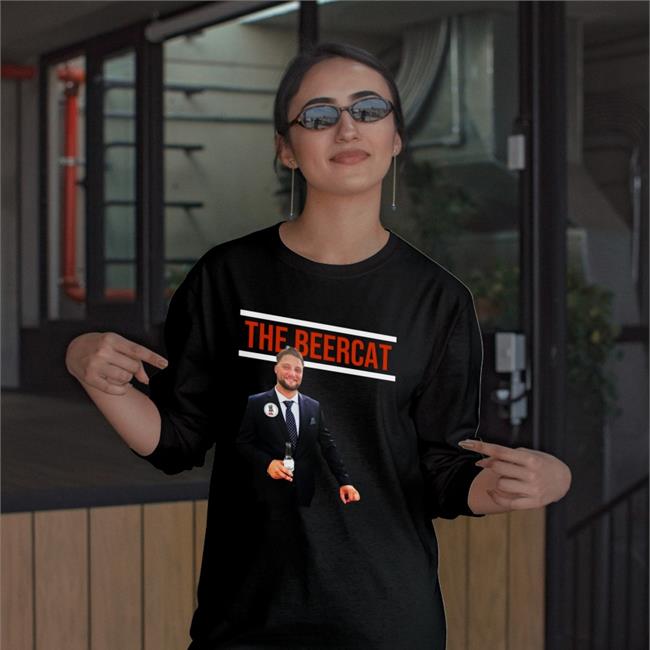 The Beercat Shirt Barstool Cincinnati Dana Beers Cincinnati Bearcats