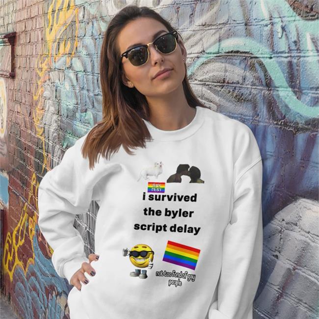I Survived The Byler Script Delay Gay Test Shirt