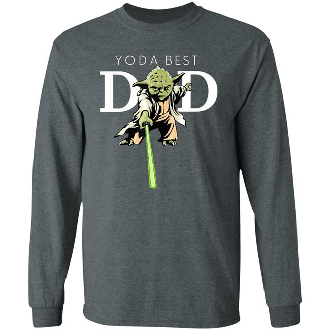 Yoda Best Dad Shirt Yoda Lightsaber Best Dad Ever Shirt BrooklynDad Defiant