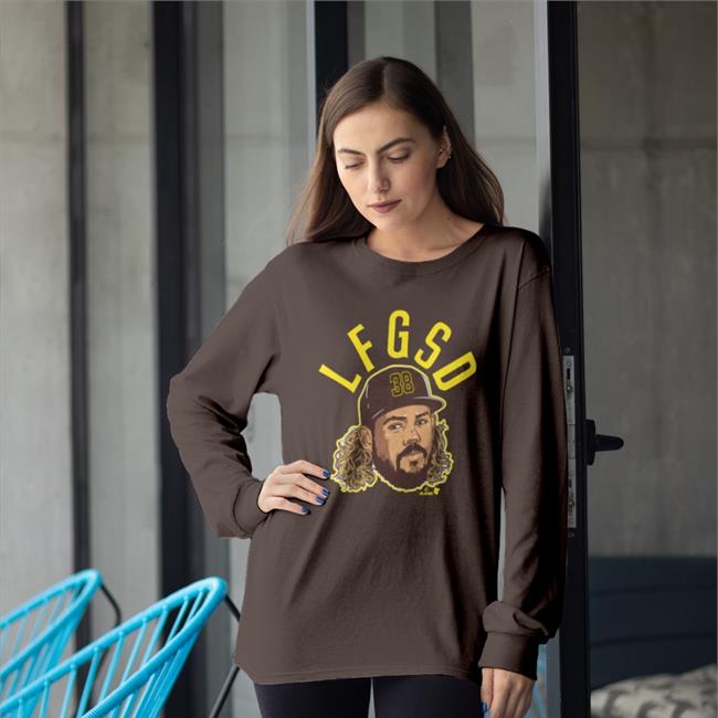 Padres Wearing Jorge Alfaro Lfgsd Shirt Breaking T Store