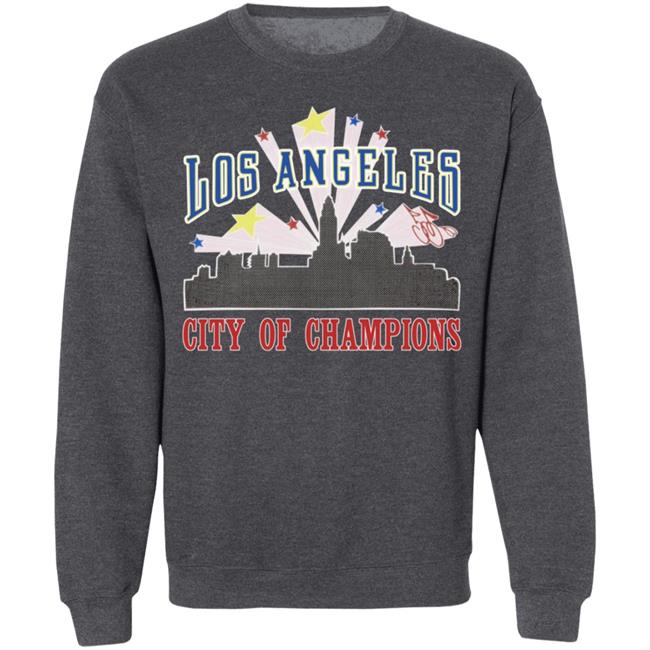 Cherry Los Angeles The City Of Champions Sweatshirt Cherry LA Merch Cherry Los Angeles The City Of Champions Sweatshirt Cherry LA Merch