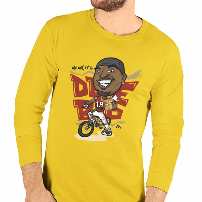 San Francisco 49Ers Uh Oh It's Deebo Ride Bicycle Hoodie Sweatshirt