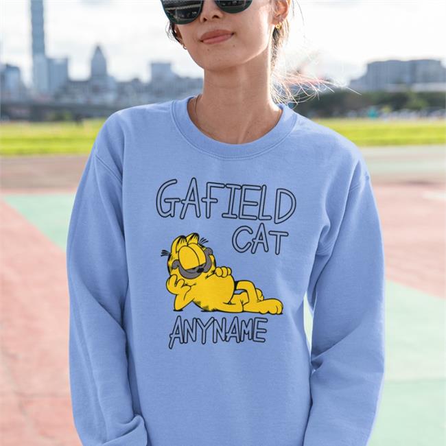 Gafield Cat Anyname Shirts