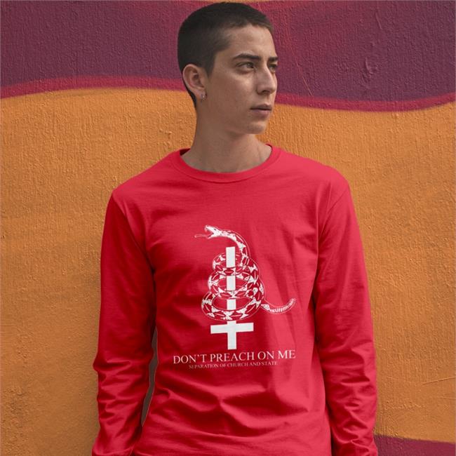Lauren Boebert Don't Preach On Me Separation Of Church And State Shirt Charlie Girl