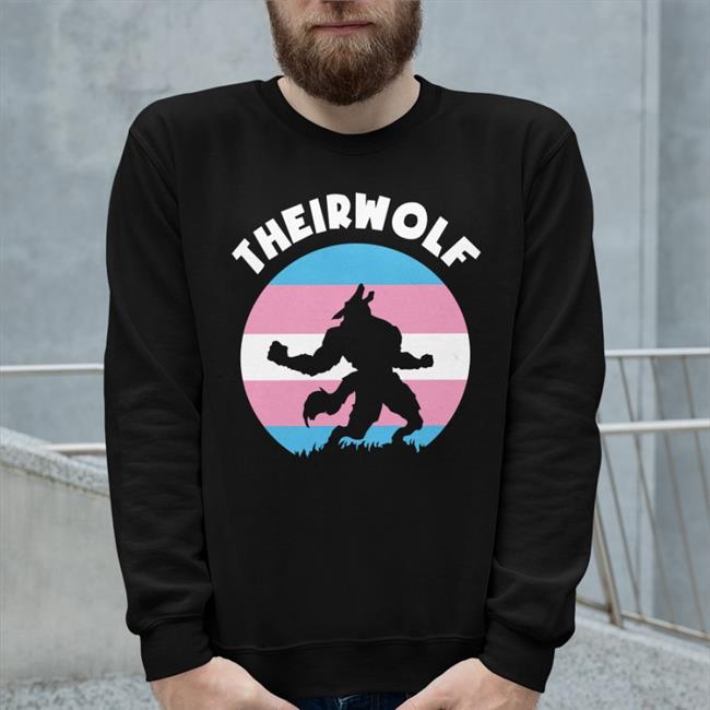 Theirwolf Trans Pride Lgbt Shirt