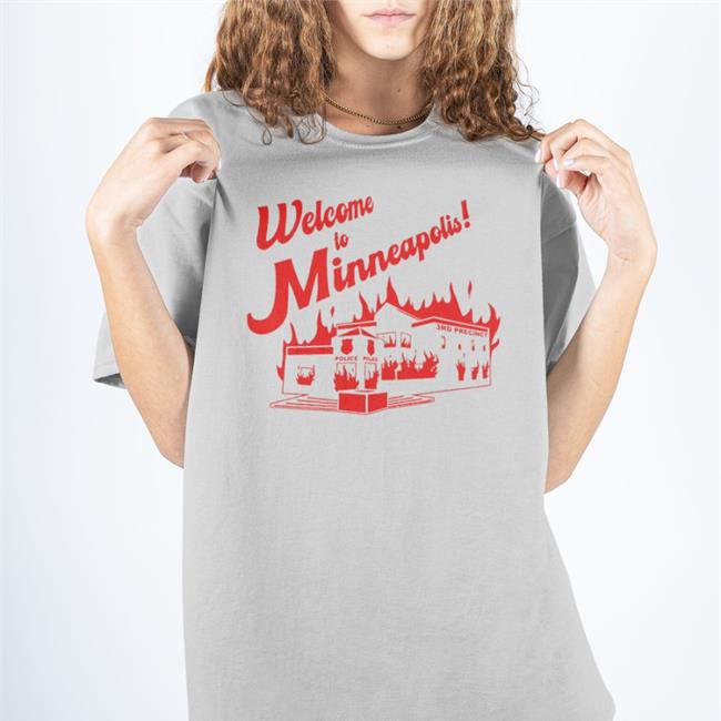 Tim Walz Welcome To Minneapolis Police 3Rd Precinct Tee Shirt