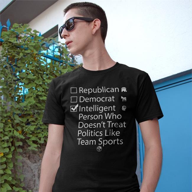 We Are Change Store Republican Democrat Intelligent Person Who Politics Like Team Sport Shirt Luke Rudkowski