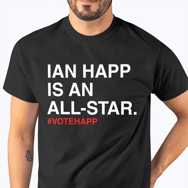 Chicago Cubs Ian Happ Is An All Star Votehapp Shirt Obvious Shirts Merch