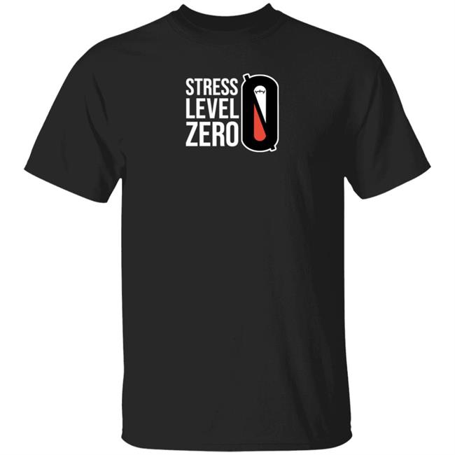 Stress Level Zero Black Shirt Crowd Made Merch Stress Level 0 Black Shirt