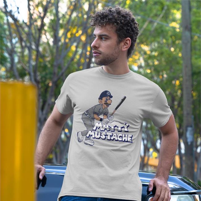 Matty Mustache T Shirt