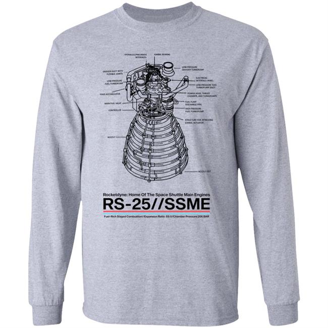 Rs-25 Shirt Everydayastronaut Store Rs-25 Shirt Everydayastronaut Store