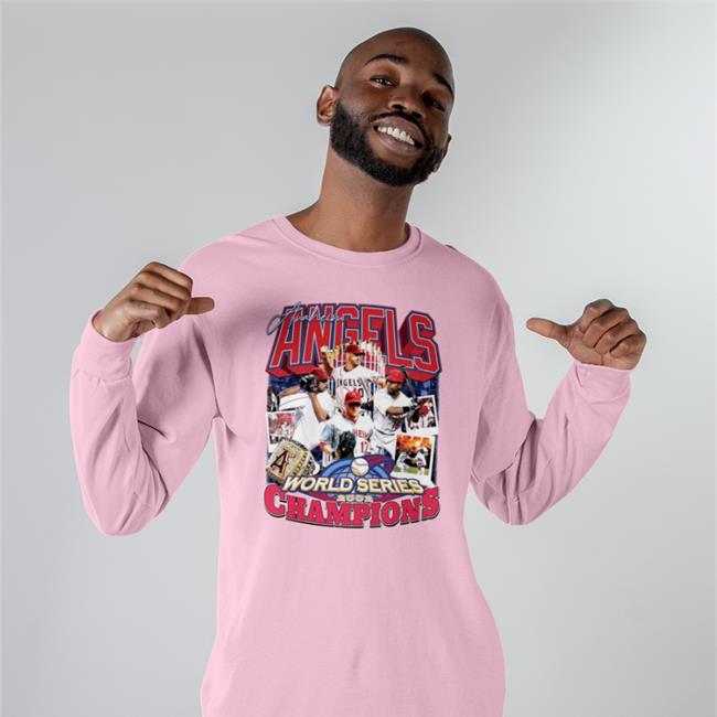 Anaheim Angle World Series 2002 Champions T Shirts