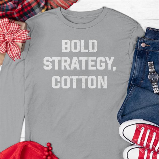Footballguys Bold Strategy Cotton Shirt Bold Strategy Cotton New Shirt