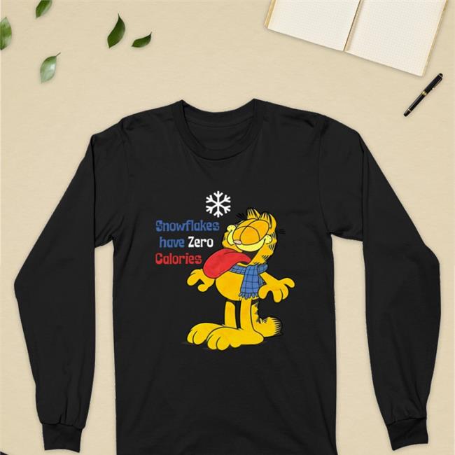 Beepboop1278 Garfield Snowflakes Have Zero Calories Tee Shirts Edanonymemes