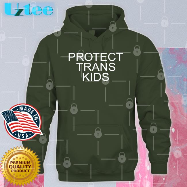 Elijahschaffer Don Cheadle Wearing Protect Trans Kids Long Sleeve T Shirt