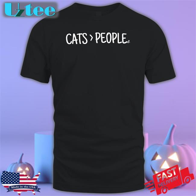 Cats Are Greater Than People Long Sleeve Tee Shirt Catladybox Shop