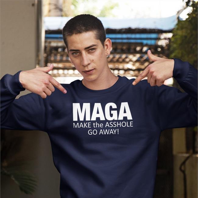 Rb Rbisrb Maga Make The Asshole Go Away Shirt Navy Maga Make The Asshole Go Away Shirt Rbisrb