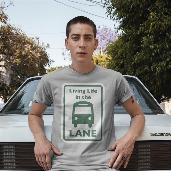Vitally Trivial Living Life In The Lane Tee