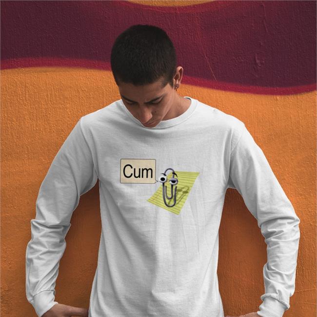 Shirts That Go Hard Cum Clippy Shirt Shirtsthtgohard