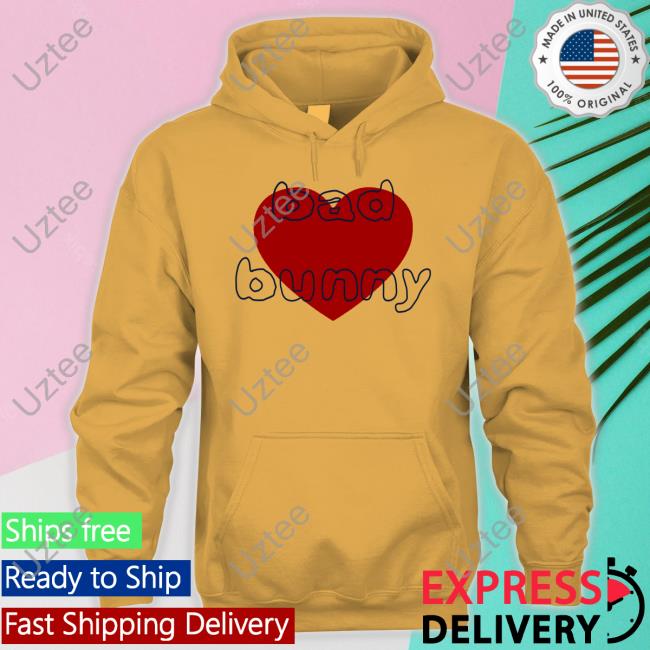 Apple Music Heart Bad Bunny Tee Shirt Badbunnymerch