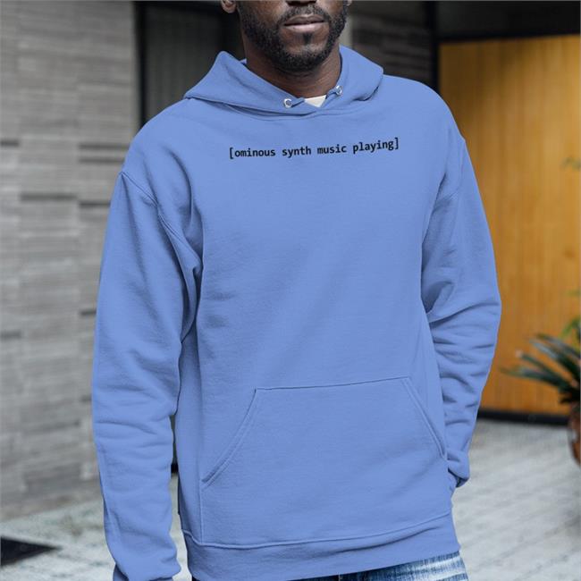 Comfortcharacter Shop Comfortcharacterapparel Ominous Synth Music Playing Shirt
